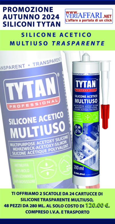 SILICONE ACETICO MULTIUSO TRASPARENTE